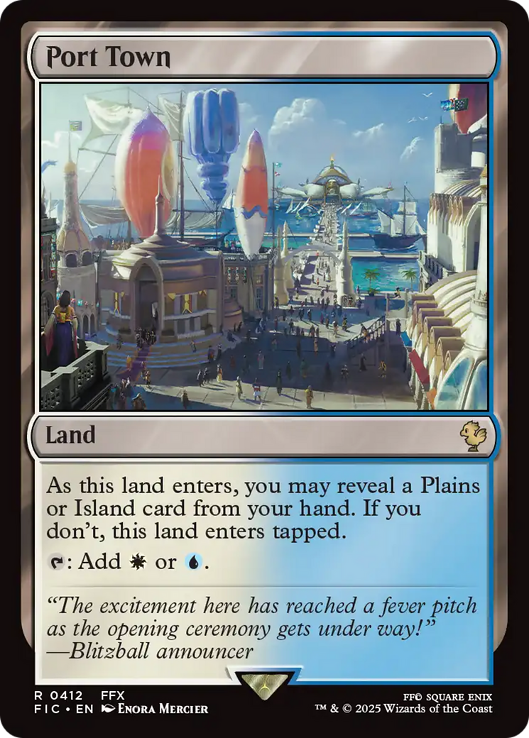 Port Town [FINAL FANTASY Commander] | L.A. Mood Comics and Games