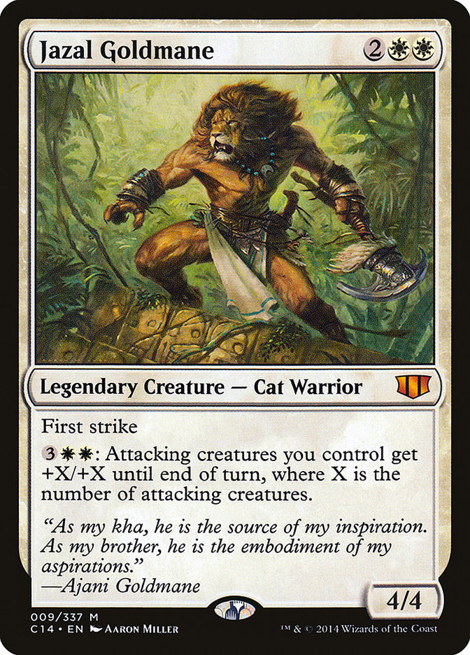 Jazal Goldmane [Commander 2014] | L.A. Mood Comics and Games