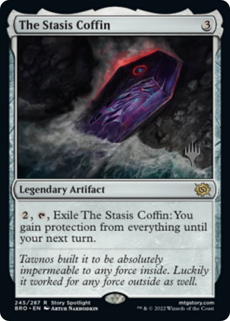 The Stasis Coffin (Promo Pack) [The Brothers' War Promos] | L.A. Mood Comics and Games