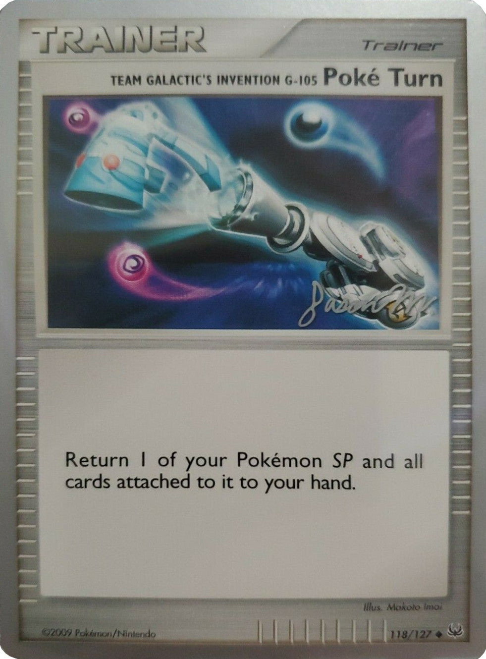 Team Galactic's Invention G-105 Poke Turn (118/127) (Queengar - Jason Martinez) [World Championships 2009] | L.A. Mood Comics and Games