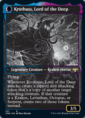 Runo Stromkirk // Krothuss, Lord of the Deep (Showcase Eternal Night) [Innistrad: Crimson Vow] | L.A. Mood Comics and Games