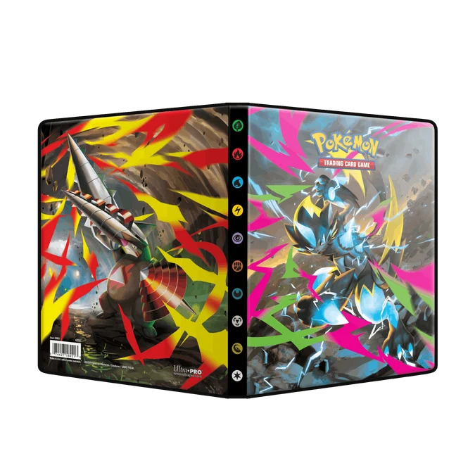Mega Evolution - Pitch Black 4-Pocket Portfolio | L.A. Mood Comics and Games