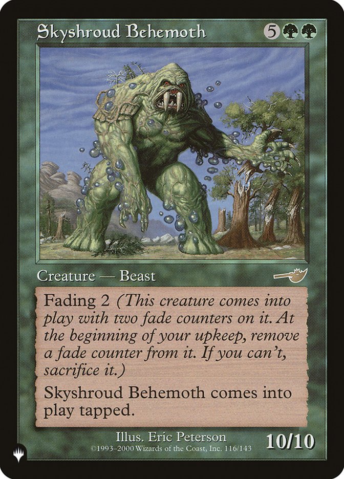 Skyshroud Behemoth [The List] | L.A. Mood Comics and Games
