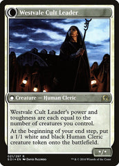 Hanweir Militia Captain // Westvale Cult Leader [Shadows over Innistrad Prerelease Promos] | L.A. Mood Comics and Games