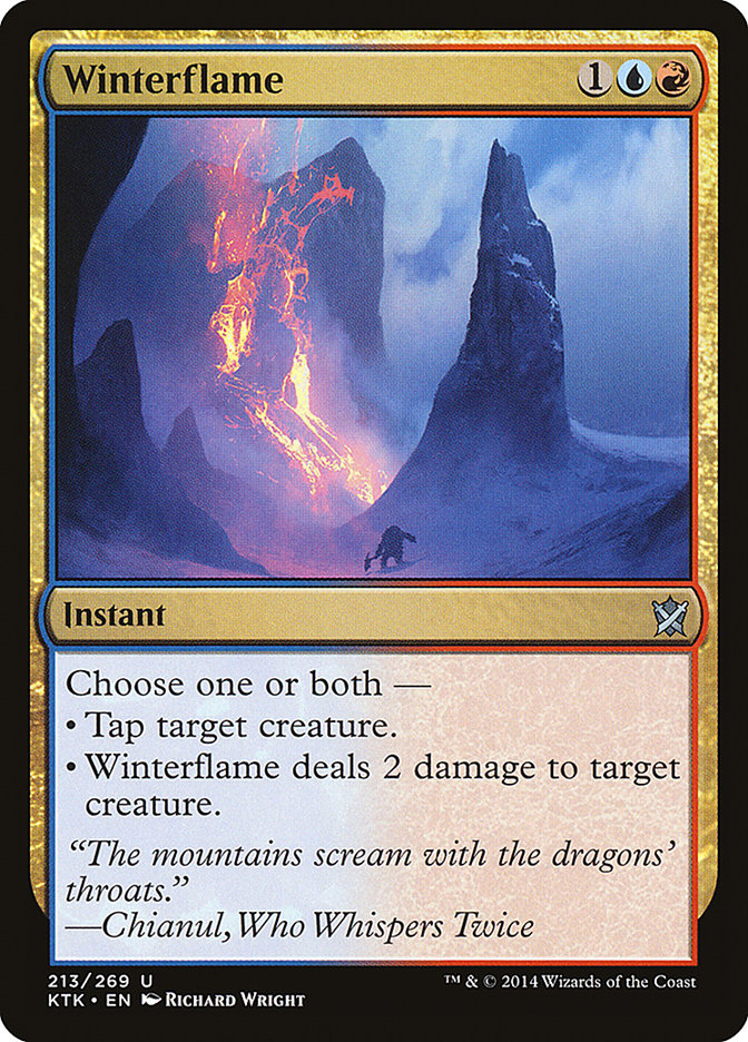 Winterflame [Khans of Tarkir] | L.A. Mood Comics and Games