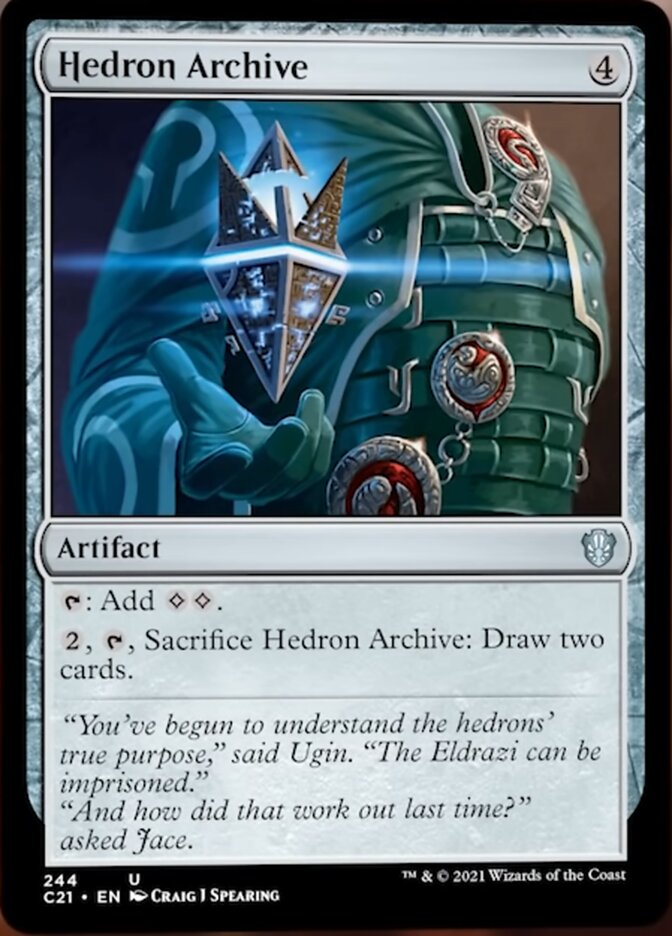 Hedron Archive [Commander 2021] | L.A. Mood Comics and Games