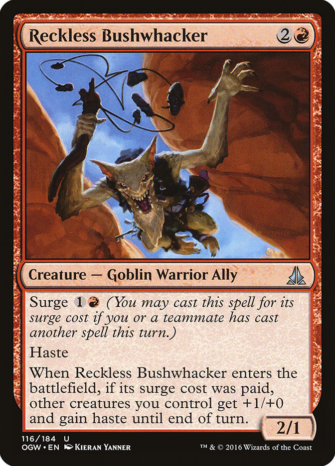 Reckless Bushwhacker [Oath of the Gatewatch] | L.A. Mood Comics and Games