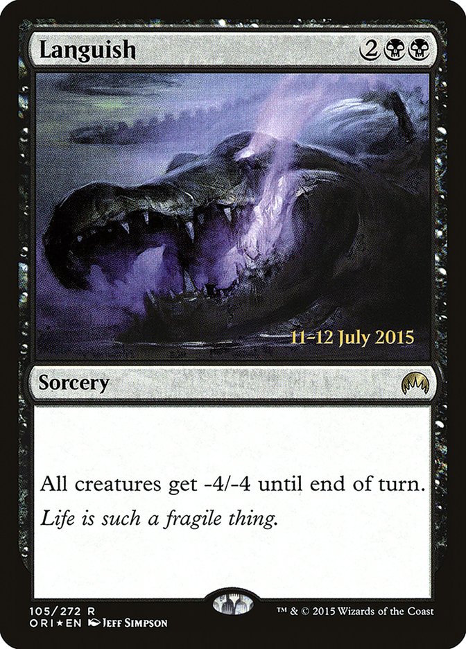 Languish [Magic Origins Prerelease Promos] | L.A. Mood Comics and Games