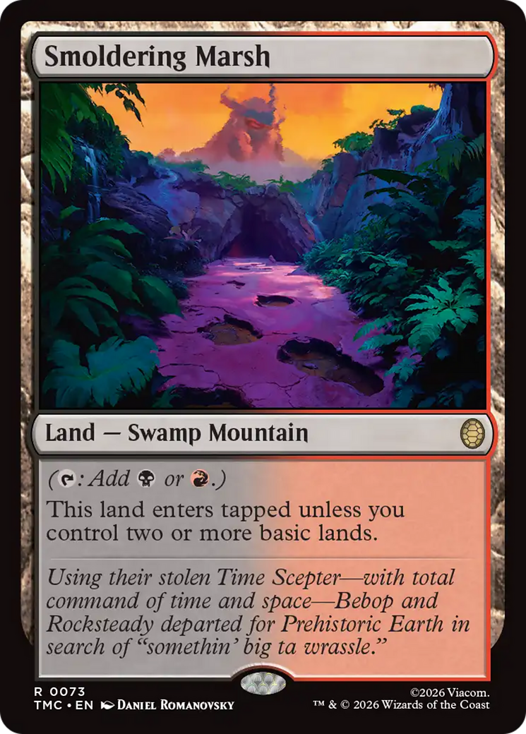 Smoldering Marsh [Teenage Mutant Ninja Turtles Commander] | L.A. Mood Comics and Games