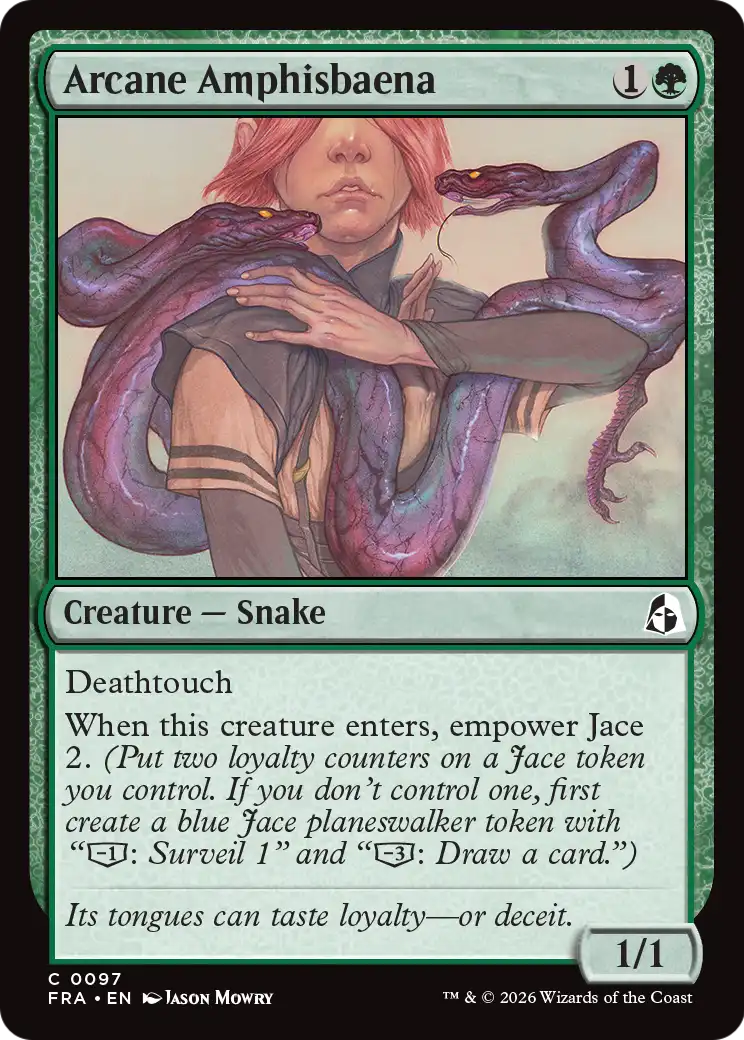 Arcane Amphisbaena [Reality Fracture] | L.A. Mood Comics and Games