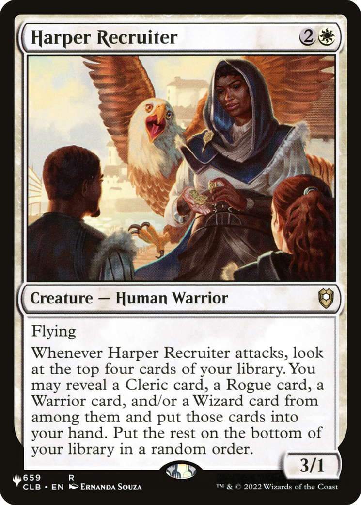 Harper Recruiter (CLB) [The List] | L.A. Mood Comics and Games