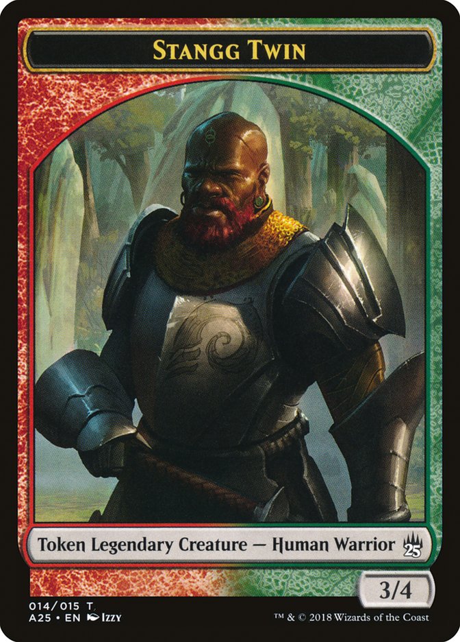 Stangg Twin Token [Masters 25 Tokens] | L.A. Mood Comics and Games