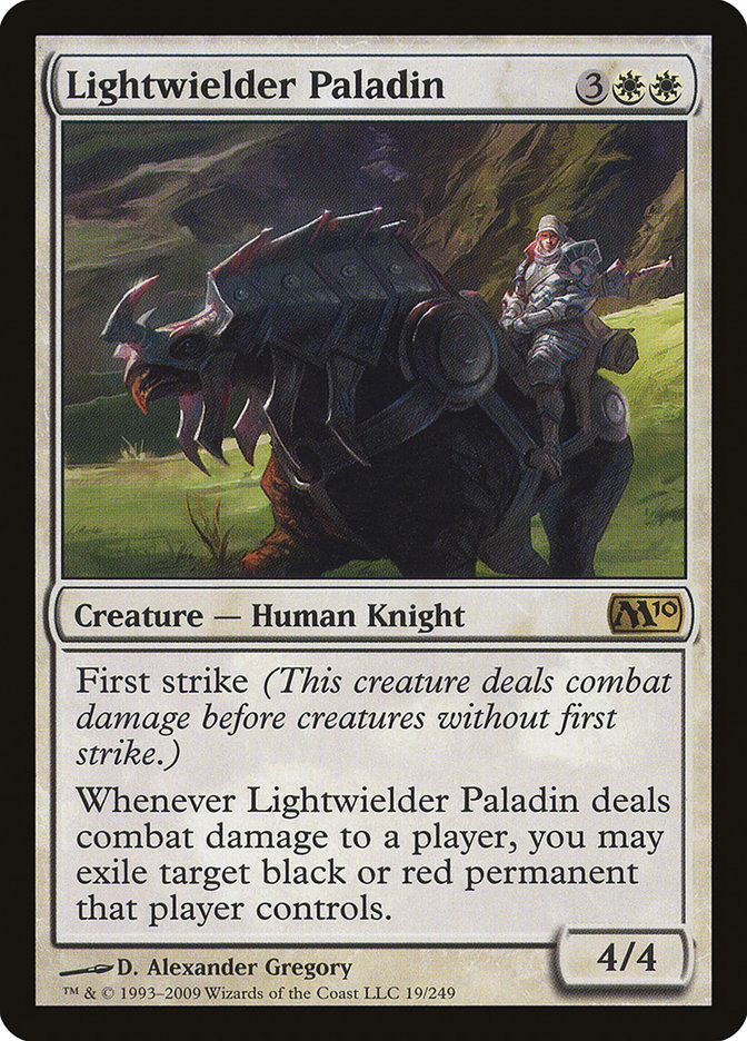 Lightwielder Paladin [Magic 2010] | L.A. Mood Comics and Games