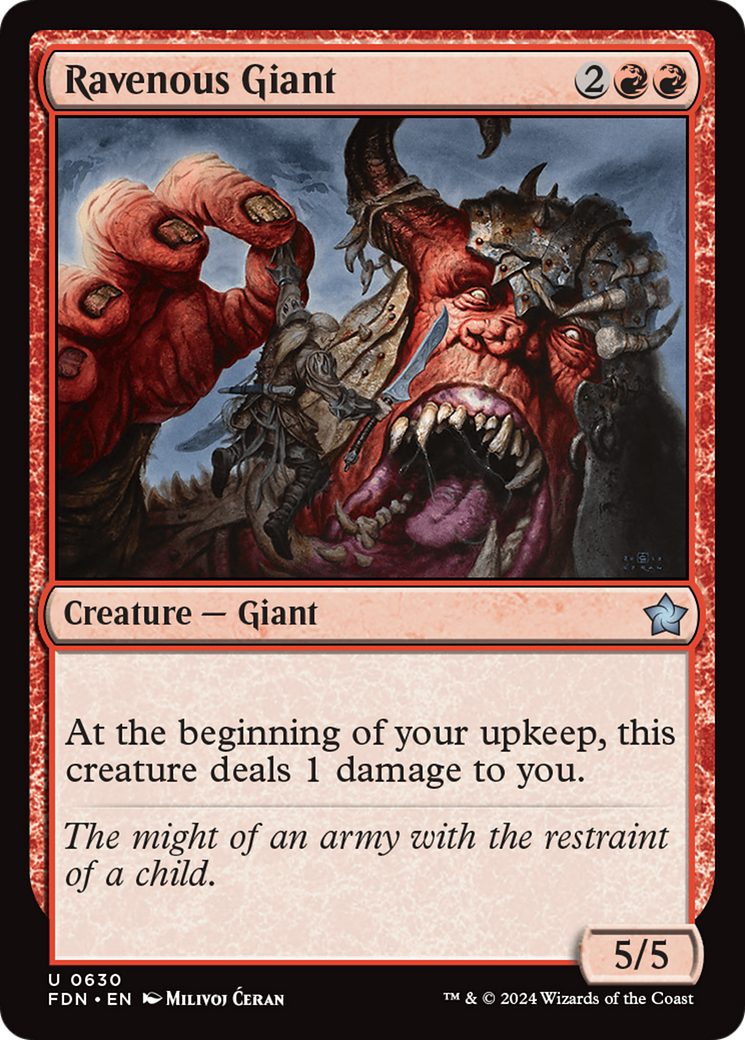Ravenous Giant [Foundations] | L.A. Mood Comics and Games
