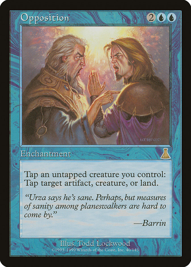Opposition [Urza's Destiny] | L.A. Mood Comics and Games