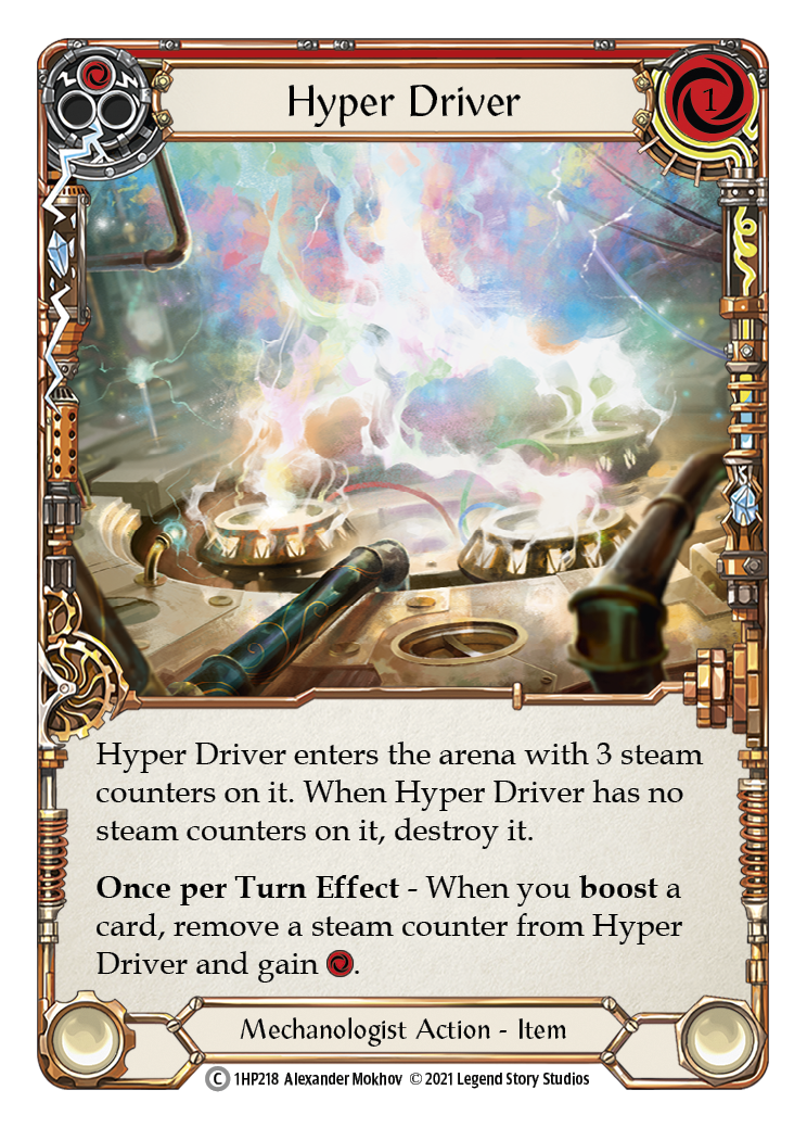 Hyper Driver [1HP218] (History Pack 1) | L.A. Mood Comics and Games