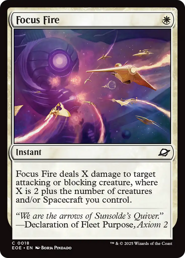 Focus Fire [Edge of Eternities] | L.A. Mood Comics and Games
