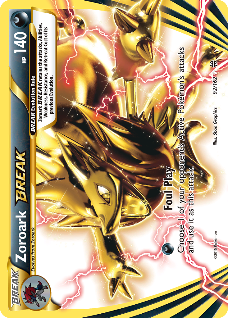Zoroark BREAK (92/162) [XY: BREAKthrough] | L.A. Mood Comics and Games