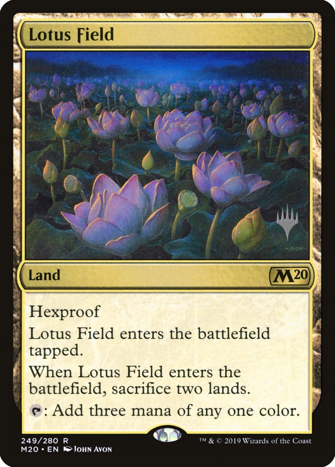 Lotus Field (Promo Pack) [Core Set 2020 Promos] | L.A. Mood Comics and Games