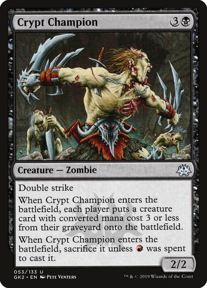 Crypt Champion [Ravnica Allegiance Guild Kit] | L.A. Mood Comics and Games
