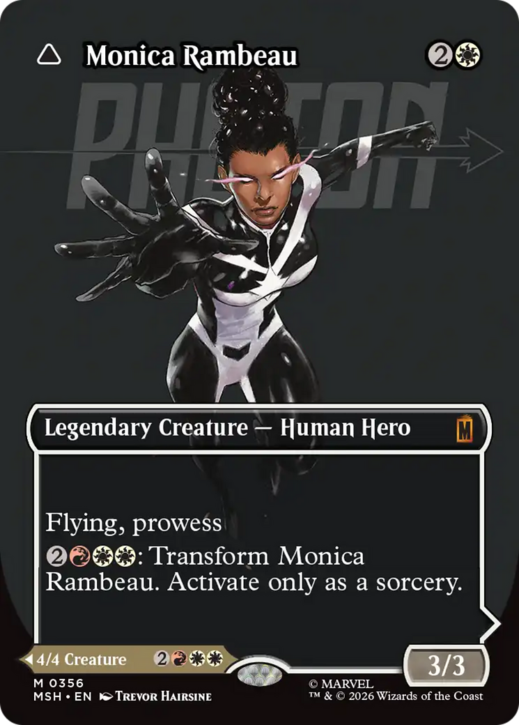 Monica Rambeau (Borderless) (0356) [Marvel Super Heroes] | L.A. Mood Comics and Games
