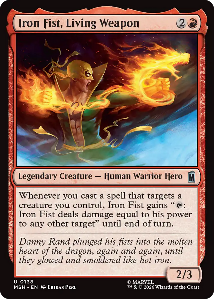 Iron Fist, Living Weapon [Marvel Super Heroes] | L.A. Mood Comics and Games