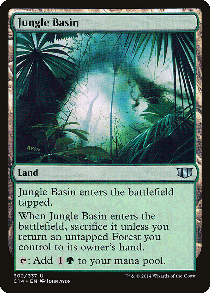 Jungle Basin [Commander 2014] | L.A. Mood Comics and Games