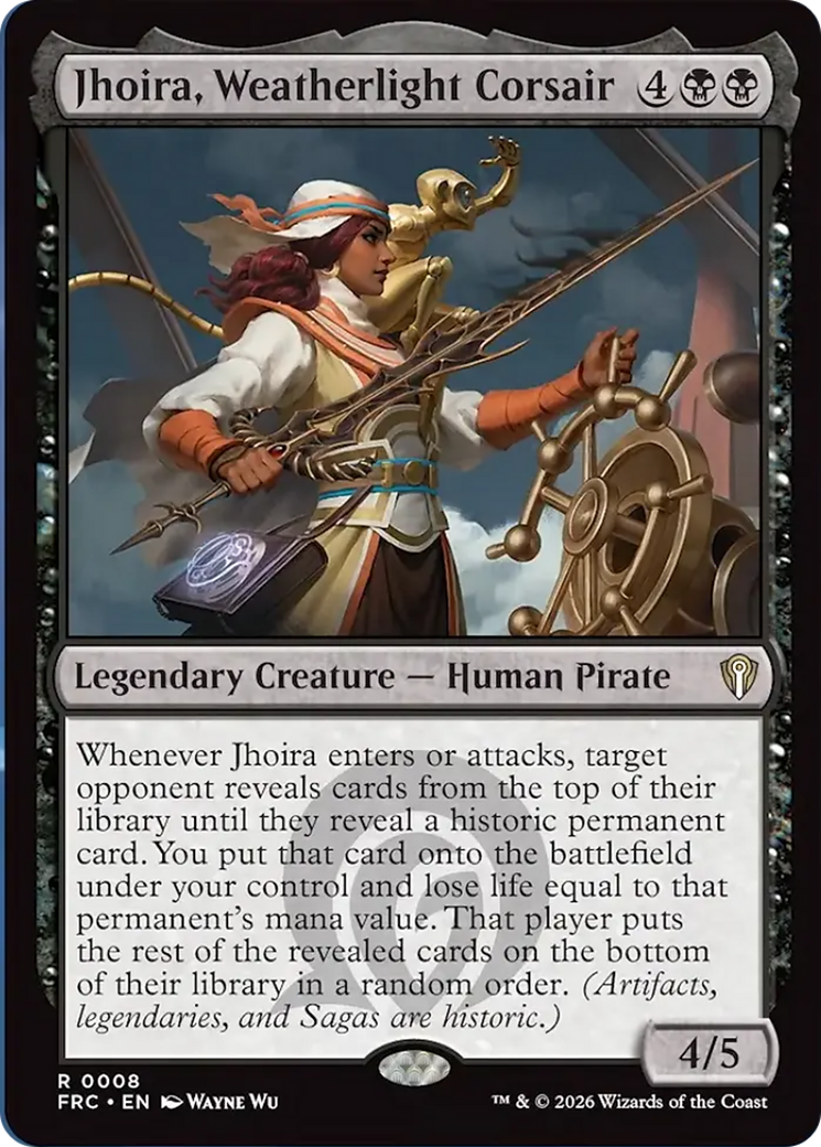 Jhoira, Weatherlight Corsair [Reality Fracture Commander] | L.A. Mood Comics and Games