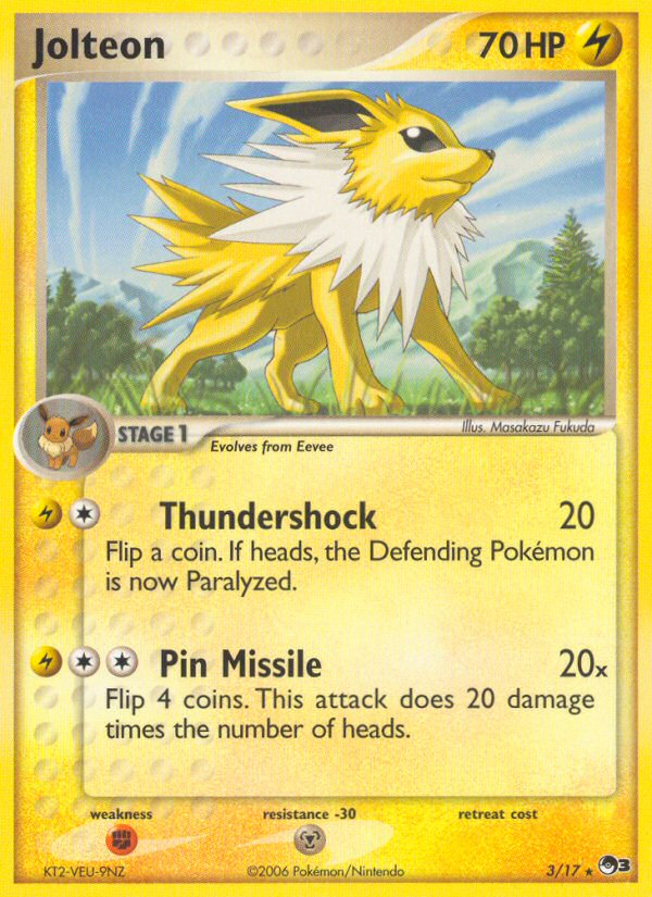 Jolteon (3/17) [POP Series 3] | L.A. Mood Comics and Games