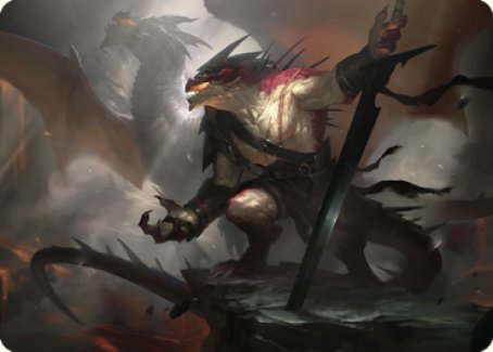 Rivaz of the Claw Art Card [Dominaria United Art Series] | L.A. Mood Comics and Games