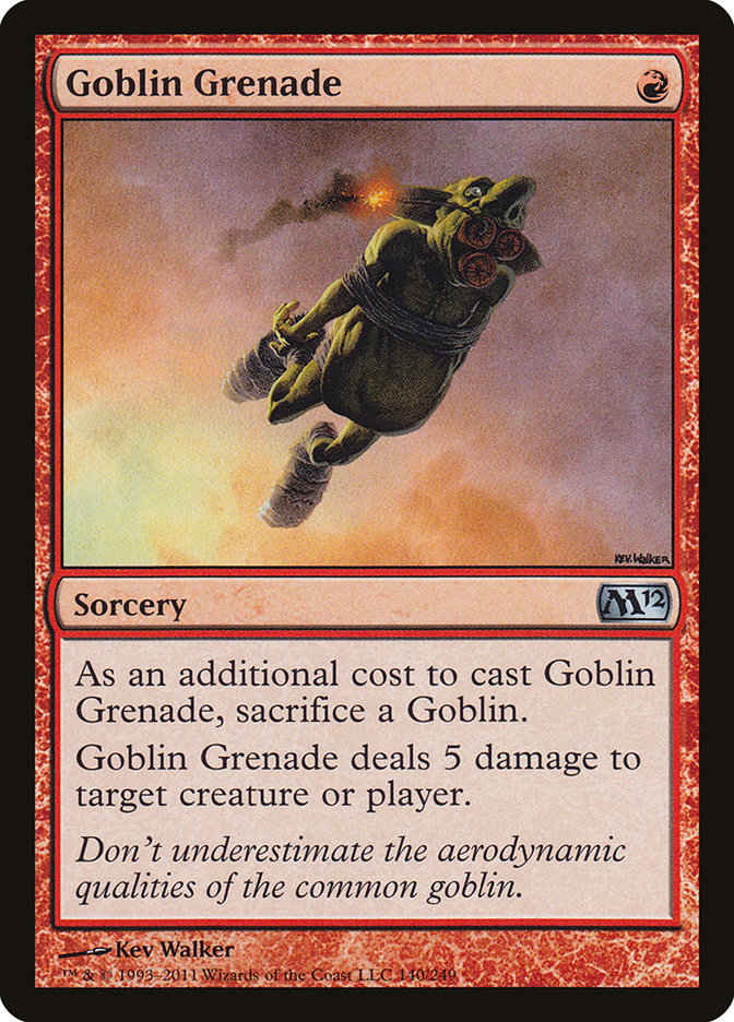 Goblin Grenade [Magic 2012] | L.A. Mood Comics and Games