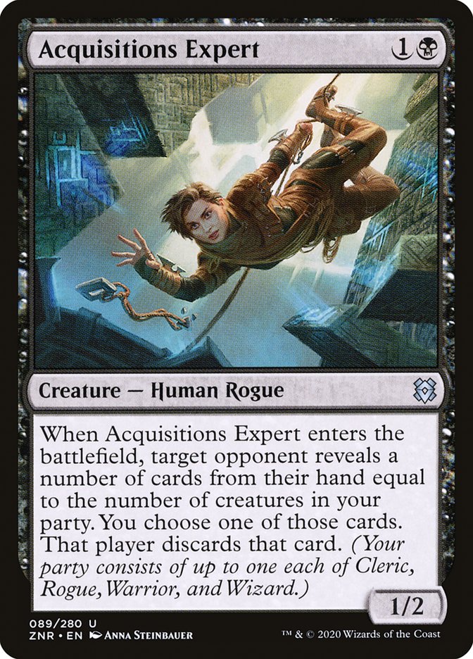 Acquisitions Expert [Zendikar Rising] | L.A. Mood Comics and Games