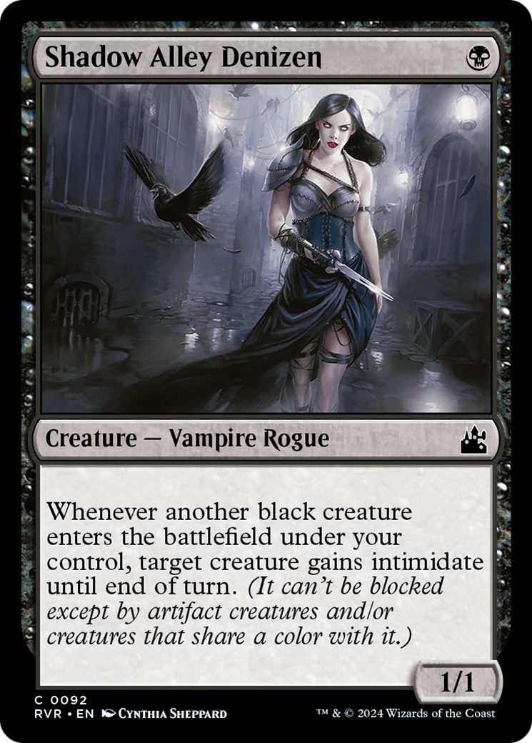 Shadow Alley Denizen [Ravnica Remastered] | L.A. Mood Comics and Games