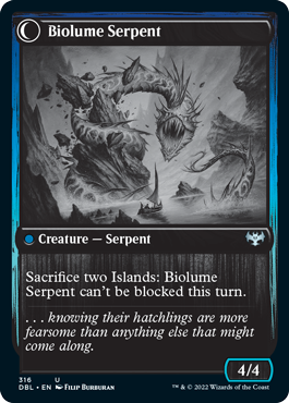 Biolume Egg // Biolume Serpent [Innistrad: Double Feature] | L.A. Mood Comics and Games
