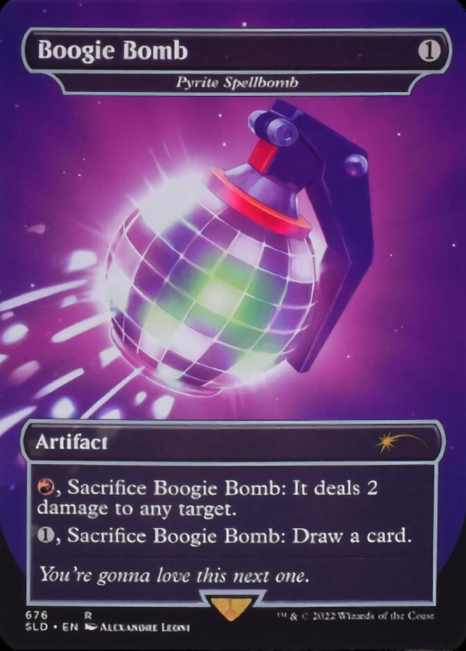 Pyrite Spellbomb - Boogie Bomb (Borderless) [Secret Lair Drop Promos] | L.A. Mood Comics and Games