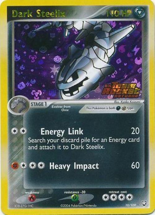 Dark Steelix (10/109) (Stamped) [EX: Team Rocket Returns] | L.A. Mood Comics and Games