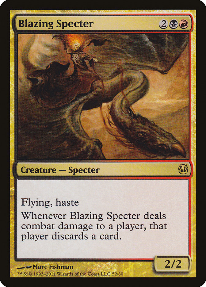 Blazing Specter [Duel Decks: Ajani vs. Nicol Bolas] | L.A. Mood Comics and Games
