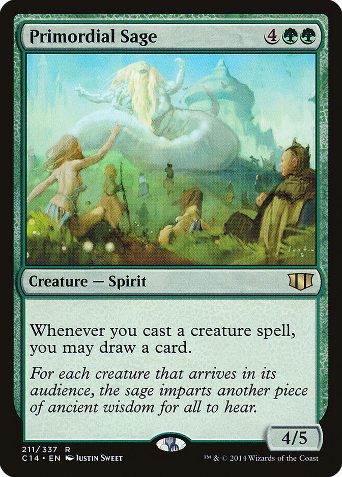 Primordial Sage [Commander 2014] | L.A. Mood Comics and Games
