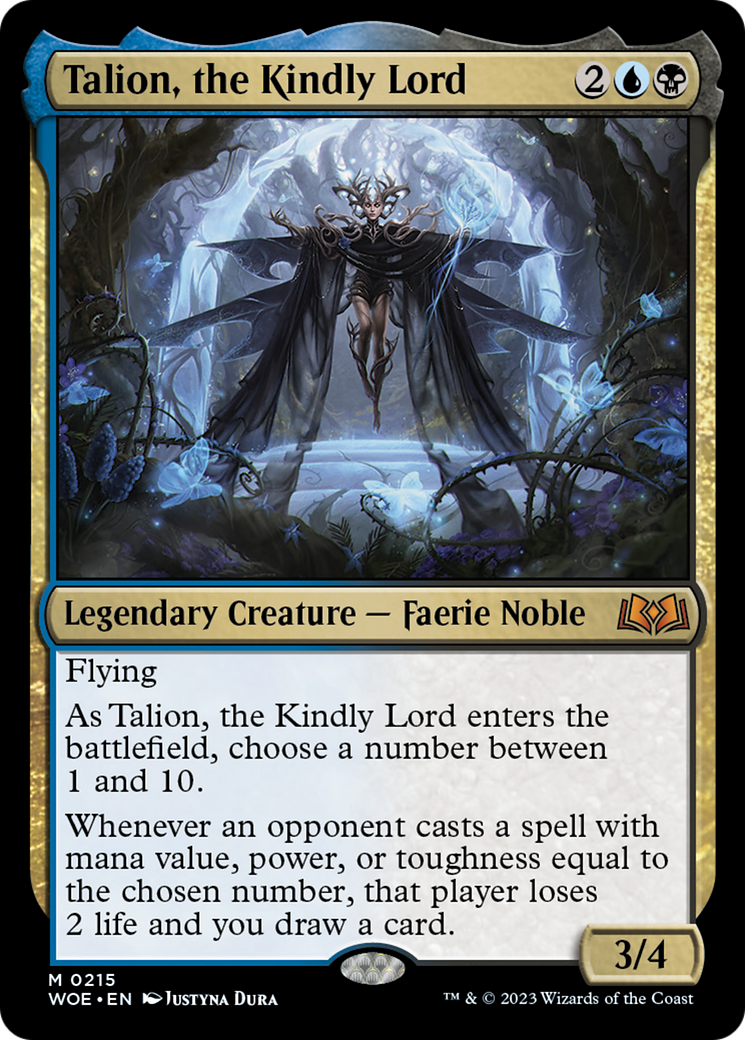 Talion, the Kindly Lord [Wilds of Eldraine] | L.A. Mood Comics and Games