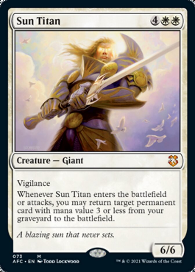 Sun Titan [Dungeons & Dragons: Adventures in the Forgotten Realms Commander] | L.A. Mood Comics and Games