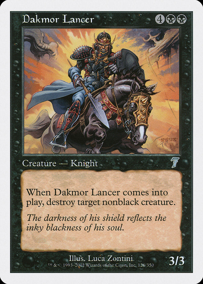 Dakmor Lancer [Seventh Edition] | L.A. Mood Comics and Games