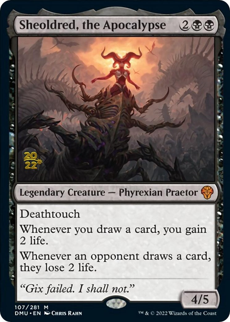 Sheoldred, the Apocalypse [Dominaria United Prerelease Promos] | L.A. Mood Comics and Games