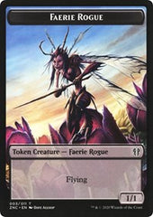 Faerie Rogue // Goblin Rogue Double-Sided Token [Zendikar Rising Commander Tokens] | L.A. Mood Comics and Games