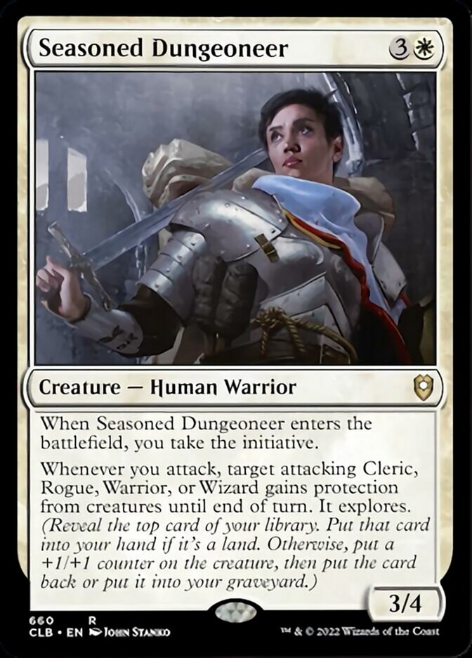 Seasoned Dungeoneer [Commander Legends: Battle for Baldur's Gate] | L.A. Mood Comics and Games