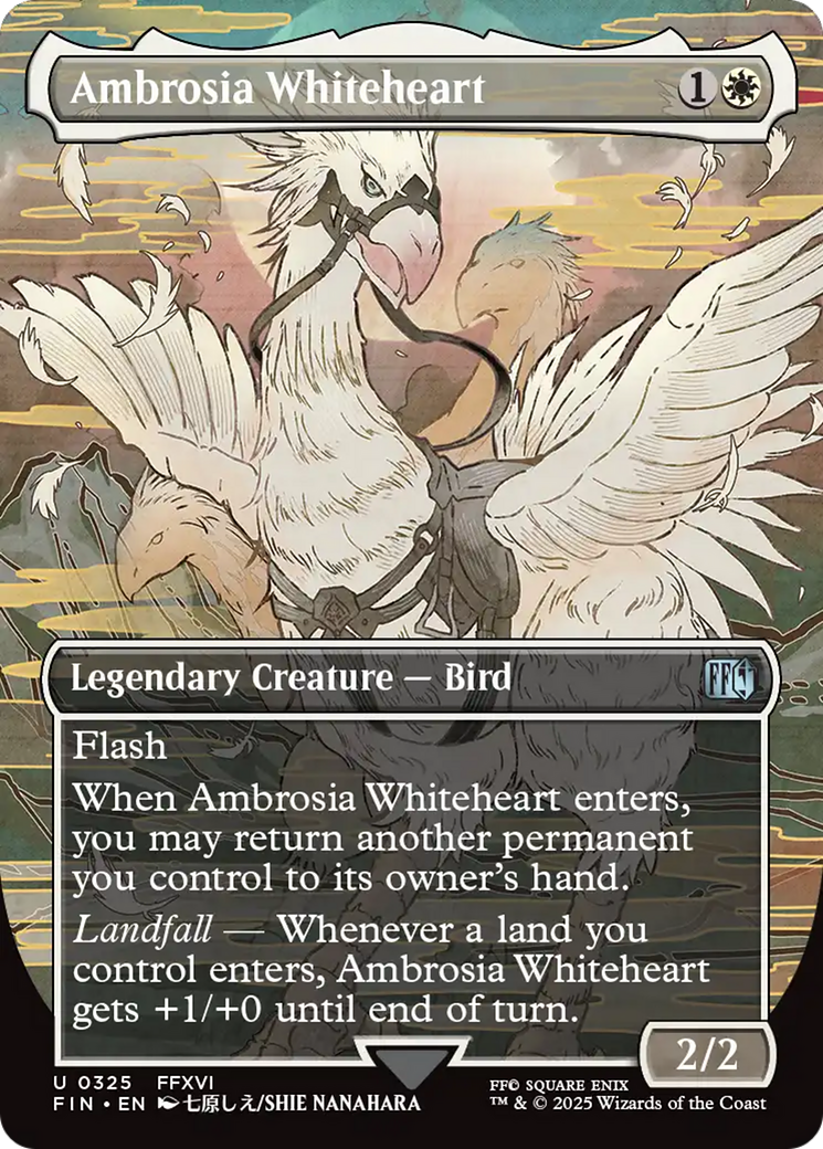 Ambrosia Whiteheart (Borderless) [FINAL FANTASY] | L.A. Mood Comics and Games