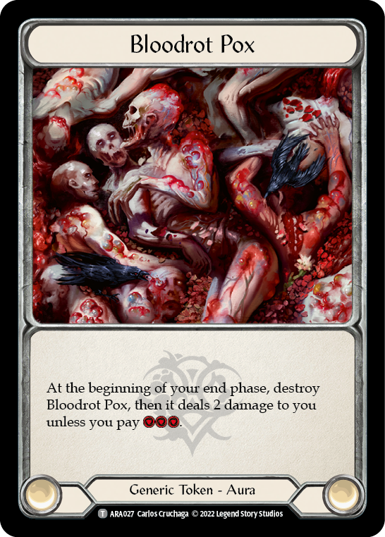 Bloodrot Pox [ARA027] (Outsiders Arakni Blitz Deck) | L.A. Mood Comics and Games