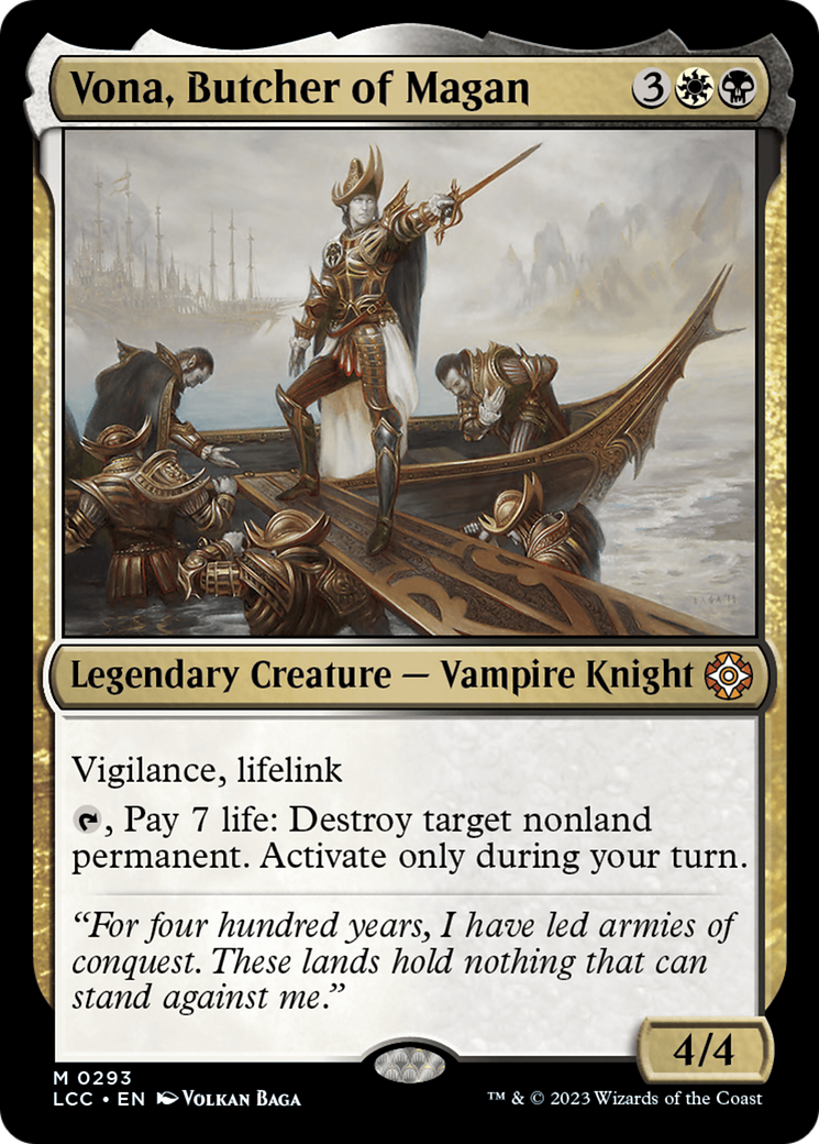 Vona, Butcher of Magan [The Lost Caverns of Ixalan Commander] | L.A. Mood Comics and Games