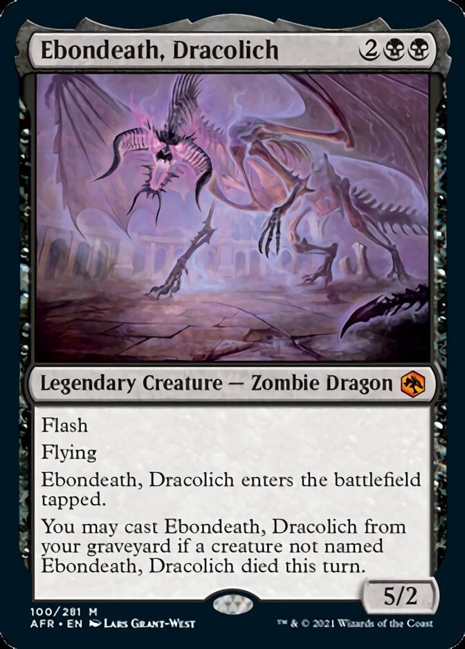 Ebondeath, Dracolich [Dungeons & Dragons: Adventures in the Forgotten Realms] | L.A. Mood Comics and Games