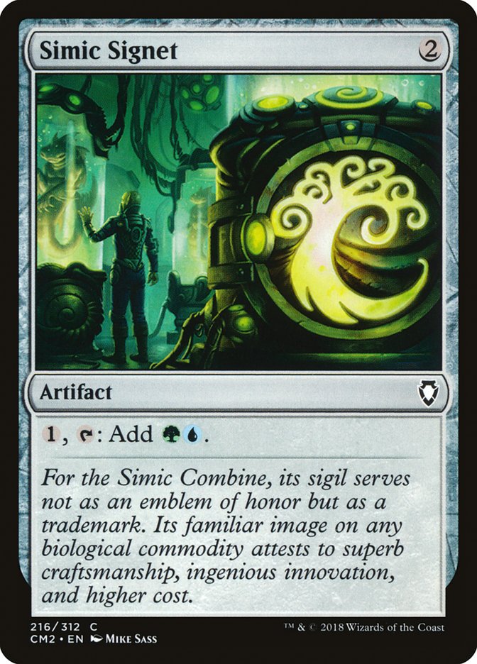 Simic Signet (216/312) [Commander Anthology Volume II] | L.A. Mood Comics and Games