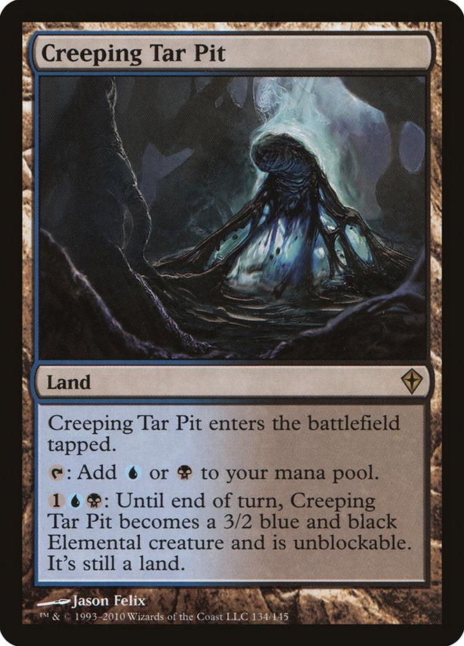 Creeping Tar Pit [Worldwake] | L.A. Mood Comics and Games